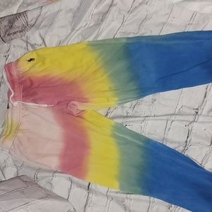 Girls Ralph Lauren tie dye sweatpants